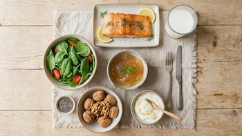 Una alimentación variada aporta nutrientes importantes para el bienestar general.